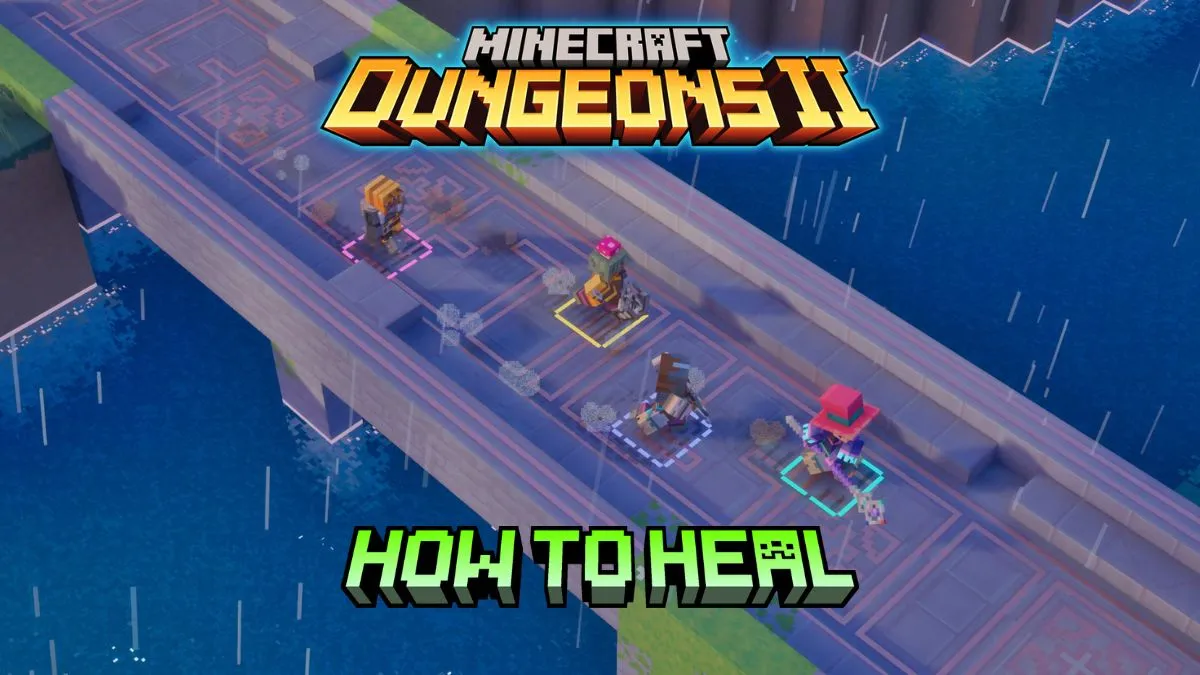 How to Heal in Minecraft Dungeons 2