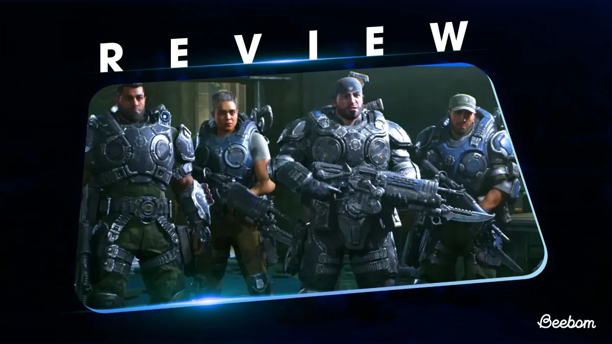 Gears of War E-Day review text with bravo team